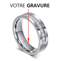 bague femme personnalisable