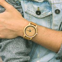 montre bois femme