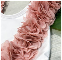 Maillot de Bain Dos nu Fleur 3D