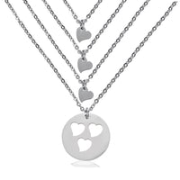 Collier Maman-Filles Coeur Séparé