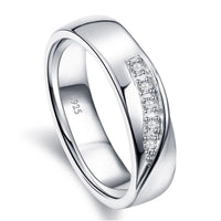 bague alliance mariage argent