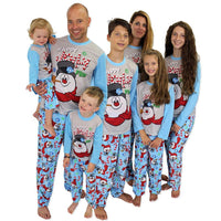 Pyjama Snowman Bleu