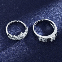 Bague Couronne Couple