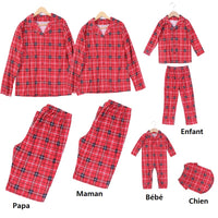 Pyjama Noël Carreaux