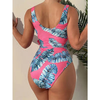 Maillot de Bain Imprimé Palmier