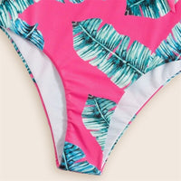 Maillot de Bain Imprimé Palmier