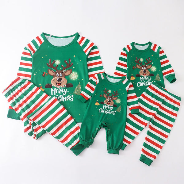 Pyjama de Noël homme femme enfant et chien : Lutin vert – Le rêve