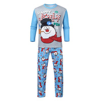 Pyjama Snowman Bleu
