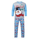 Pyjama Snowman Bleu