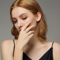 bague fiancaille fine femme