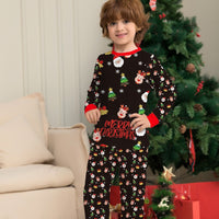 pyjama garcon noir noel