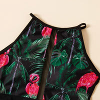 Maillot de Bain Flamant Rose