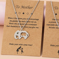 Collier Maternité Eléphants (3Pcs)