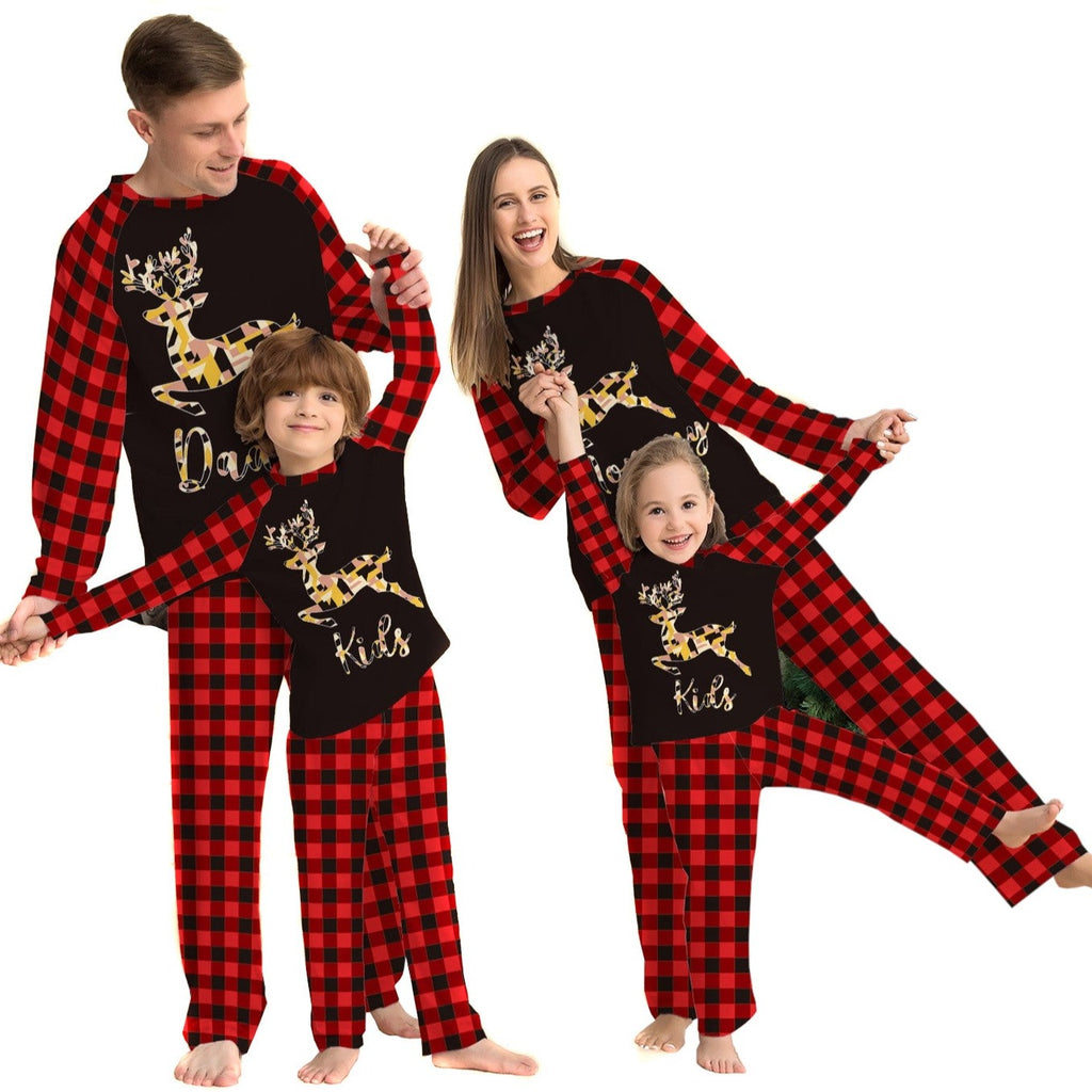 Pyjama Femme Next Taille XL (20-22) - Thème Noël Avec Cerf Et Maman, Neuf Avec étiquettes