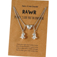 Collier Dinosaure pour 2