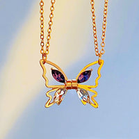 Duo de Colliers Papillons