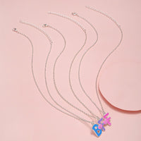 Collier Lettres BFF pour 3