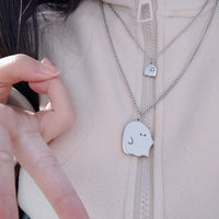 Collier Fantôme Maman Bébé
