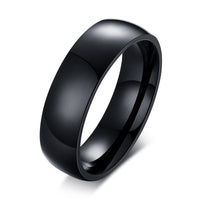 anneau noir homme