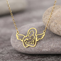 Pendentif ange femme