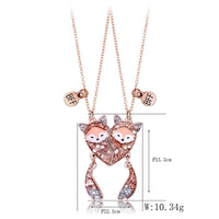 Collier Renard Fille BFF