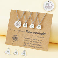 Collier Pissenlit Mère Enfants