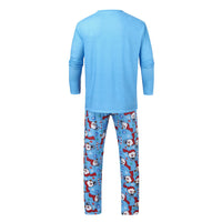 Pyjama Snowman Bleu