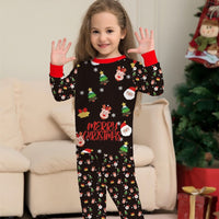 pyjama fille noir noel