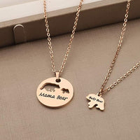 Pendentifs Mere Fille Mama Bear