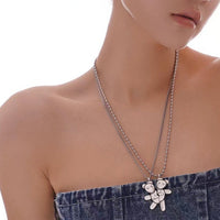 collier nounours fille best friends