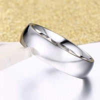 bague argent acier inox