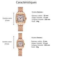 Duo Montres Homme Femme