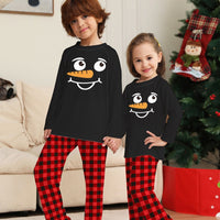 pyjama bonhomme de neige enfant