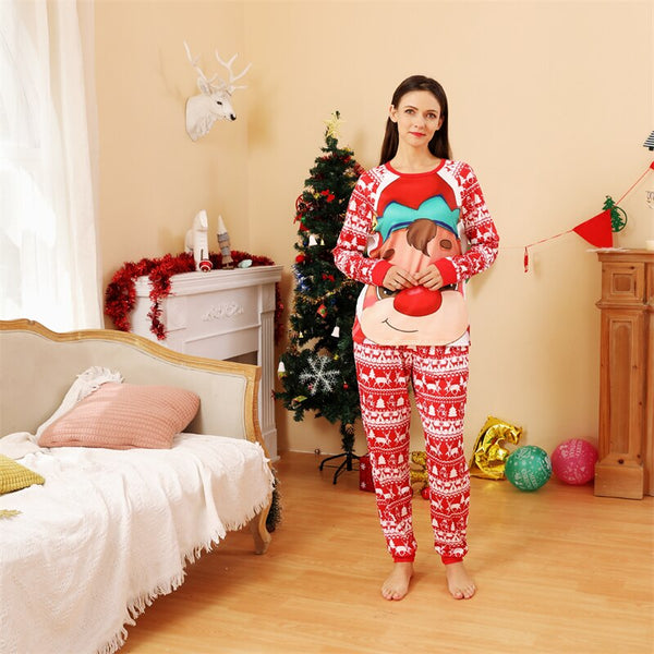 pyjama noel rouge femme