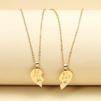 Pendentif Best Friend Double