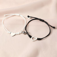 2 bracelets pour couple aimant