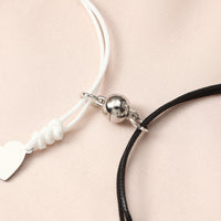 Bracelets Aimantés Double Coeur
