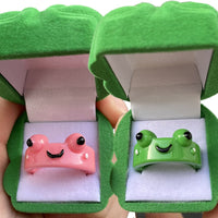 Bague fantaisie grenouille