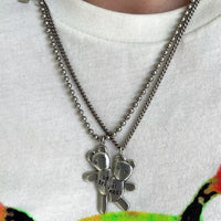 collier nounours deux parties
