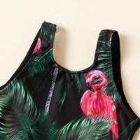 Maillot de Bain Flamant Rose