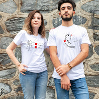 t-shirt comique homme femme