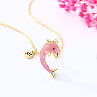 Collier Dauphin Rose BFF