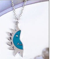 Collier Soleil turquoise pour 2