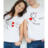 T-Shirt Dessin Humoristique Couple