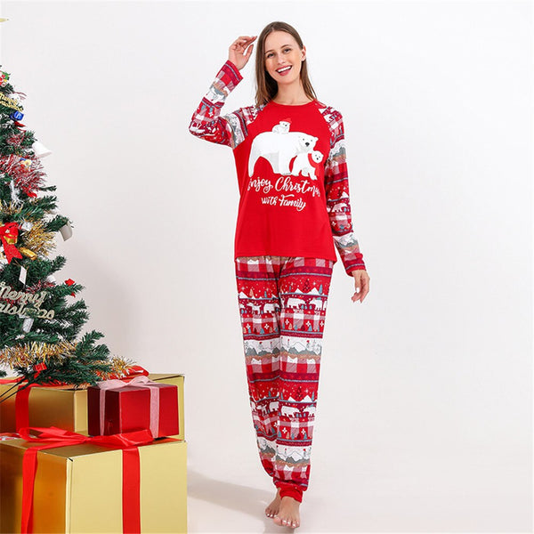 pyjama femme ours polaire noel