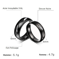 Duo Alliance Mariage Noir