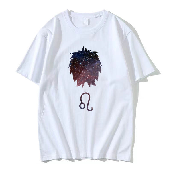 t-shirt signe astrologique lion