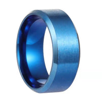 bague bleu homme