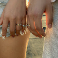 Bague avec Aimant Coeur