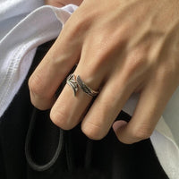 Bague avec des ailes